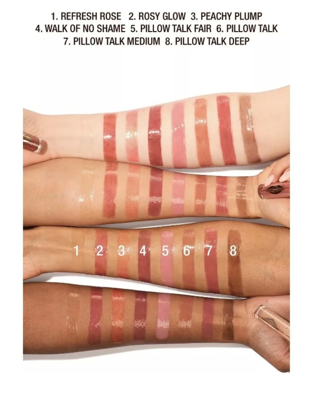 Charlotte Tilbury Collagen Lip Bath: Refresh Rose (Sheer Pink), 7.9ml, NIB
